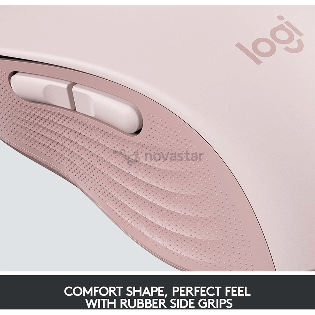 Logitech Signature M650, silent, rožinė - Belaidė pelė