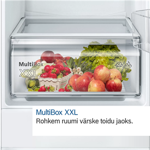 Bosch Serie 6, 319 L, height 178 cm - Built-in Cooler