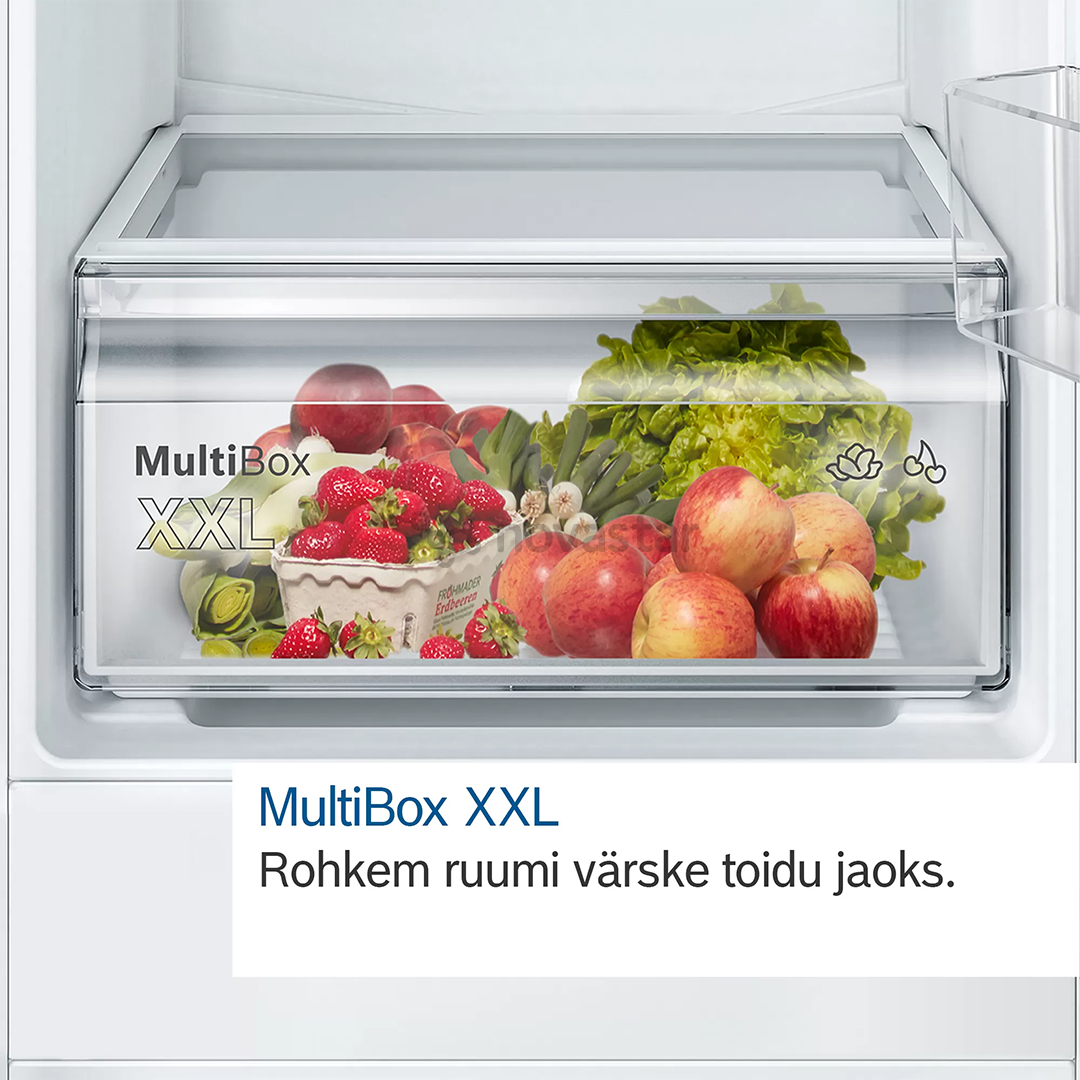 Bosch Serie 6, 319 L, height 178 cm - Built-in Cooler