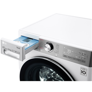 LG, 10.5 kg, depth 56 cm, 1600 rpm - Front Load Washing Machine