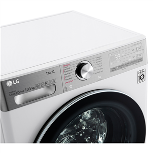 LG, 10.5 kg, depth 56 cm, 1600 rpm - Front Load Washing Machine