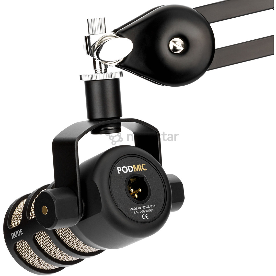 RODE PodMic, XLR, black - Microphone