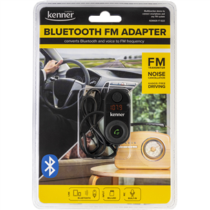 FM siųstuvas Kenner FT-622 BT, SD-card