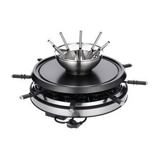 Severin, 1900 W, stainless steel - Raclette-fondue