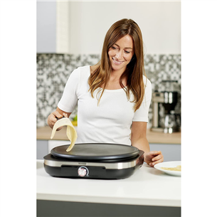 Severin, 1500 W, black - Crepes maker XXL