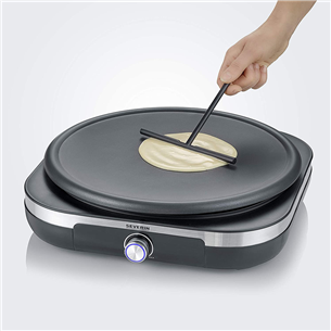 Severin, 1500 W, black - Crepes maker XXL