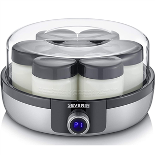 Severin, 13 W, black - Digital Yoghurt maker