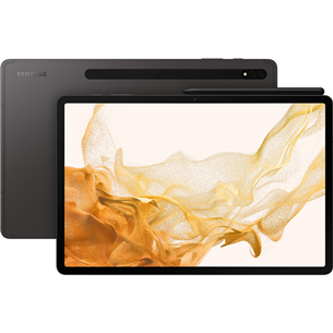 Planšetė Samsung Galaxy Tab S8+, 128 GB, WiFi, Gray  SM-X800NZAAEUE