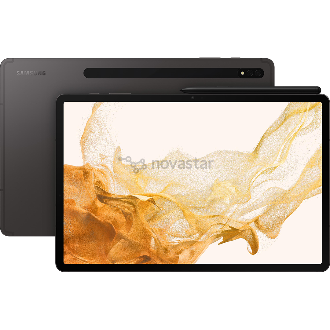 Samsung Galaxy Tab S8+, 12.4", 128 GB, WiFi + LTE, gray - Tablet PC