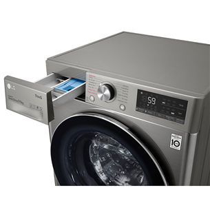 LG, 9 kg / 6 kg, depth 56.5 cm, 1400 rpm - Washer-Dryer Combo