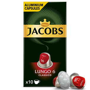 Kavos kapsulės JACOBS Lungo 6 Classico