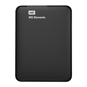 Western Digital Elements Portable, 5 TB, juodas - Išorinis kietasis diskas WDBU6Y0050BBK-WESN