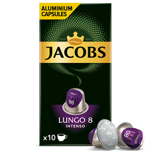 Kavos kapsulės JACOBS Lungo 8 Intenso