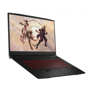 Nešiojamas kompiuteris MSI Katana GF76 12UE/Core™ i7-12700H/RTX 3070 Max-Q 8GB/1 TB SSD; 16 GB RAM/W11H