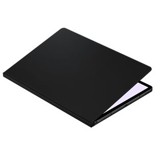 Dėklas Samsung Galaxy Tab S8+ / S7 FE Book Cover, Juodas