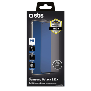 Apsauginis stiklas SBS Samsung Galaxy S22+, Full Cover