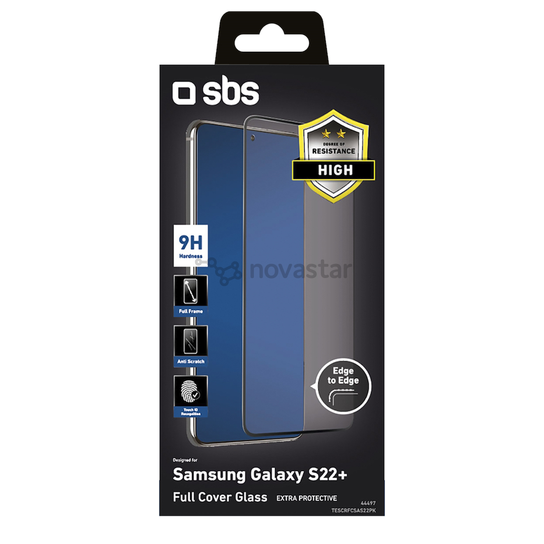 Apsauginis stiklas SBS Samsung Galaxy S22+, Full Cover