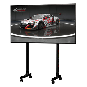 Monitoriaus stovas Next Level Racing Free Standing Single Monitor Stand, Black NLR-A011