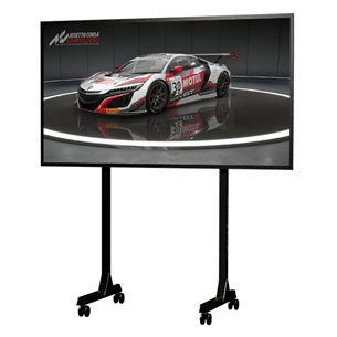 Monitoriaus stovas Next Level Racing Free Standing Single Monitor Stand, Black