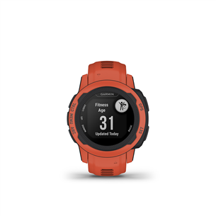 Išmanusis laikrodis Garmin Instinct 2S, 40 mm, Poppy