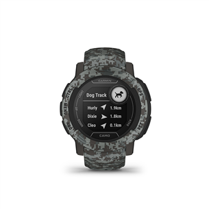 Išmanusis laikrodis Garmin Instinct 2, Camo Edition, 45 mm, Graphite Camo