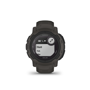 Garmin Instinct 2 Solar, 45 мм, темно-серый - Спортивные часы