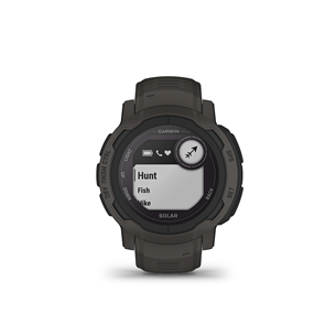 Išmanusis laikrodis Garmin Instinct 2 Solar, 45 mm, Graphite