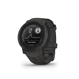 Išmanusis laikrodis Garmin Instinct 2 Solar, 45 mm, Graphite