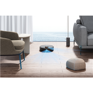 Xiaomi Mi Robot Vacuum-Mop 2 Ultra, сухая и влажная уборка, черный - Робот-пылесос