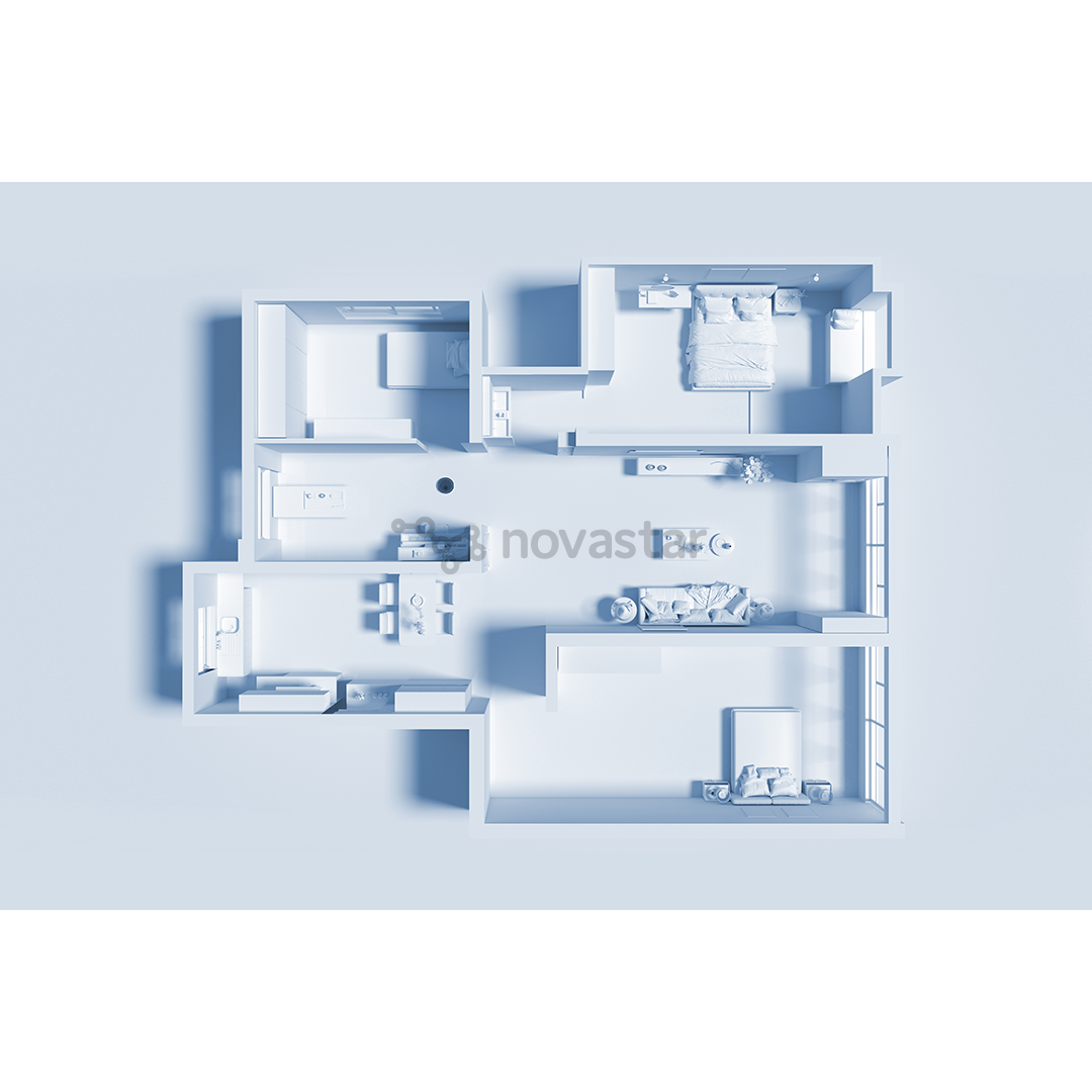 Dulkių siurblys robotas Xiaomi Mi Robot Vacuum-Mop 2 Ultra, Black