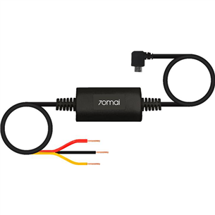 70mai Hardwire Kit, black - Accessory for dash camera