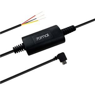 70mai Hardwire Kit, black - Accessory for dash camera