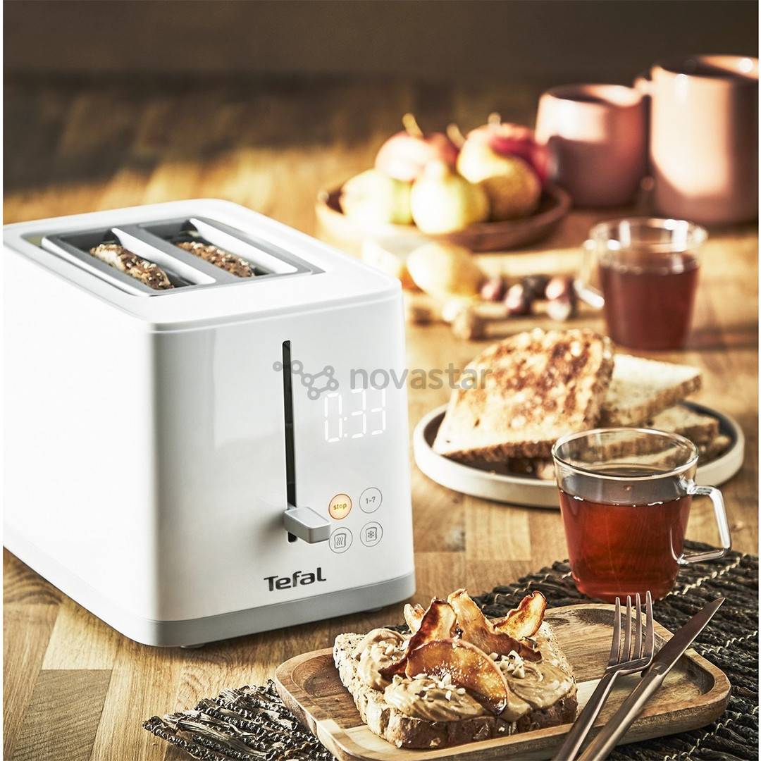 Toaster Tefal Sense 2S, 720 W, white