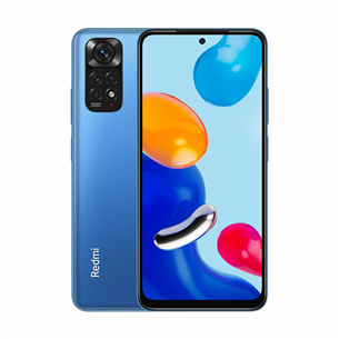 Xiaomi Redmi Note 11, 4 ГБ / 128 ГБ, синий - Смартфон