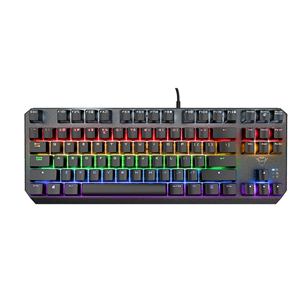 Klaviatūra Trust GXT834 Callaz TKL, RUS, Black