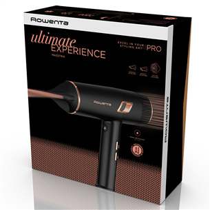 Rowenta Maestria Ultimate Experience, 2000 W, black - Hair Dryer