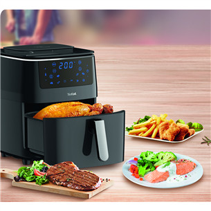 Air Fryer Tefal Easy Fry & Steam, 1700 W, black - 3in1