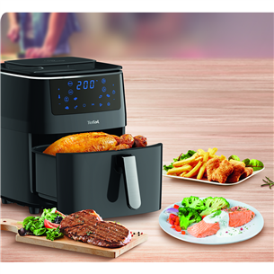 Tefal Easy Fry & Steam, 1700 Вт, черный - Аэрогриль  3 в 1