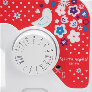 Brother Little Angel, white//red - Sewing Machine