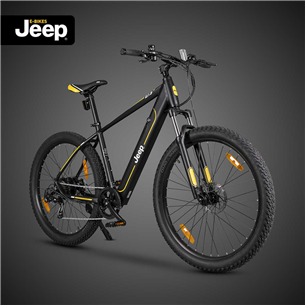 Elektrinis dviratis Jeep Mountain E-Bike MHR 7000, Black