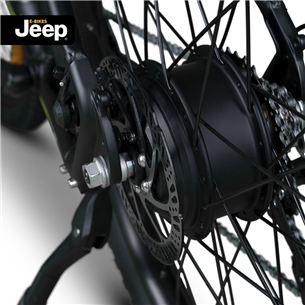 Elektrinis dviratis Jeep Mountain E-Bike MHR 7000, Black