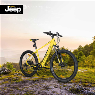 Elektrinis dviratis Jeep Mountain E-Bike MHR 7000, Yellow