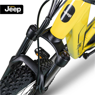 Elektrinis dviratis Jeep Mountain E-Bike MHR 7000, Yellow