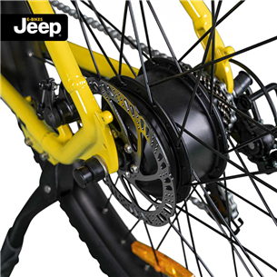 Elektrinis dviratis Jeep Mountain E-Bike MHR 7000, Yellow