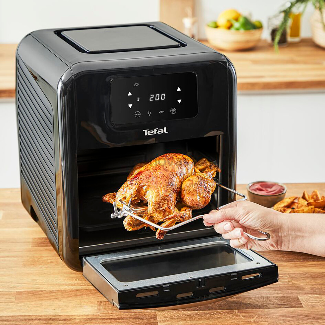 Tefal Easy Fry Oven & Grill, 2000 Вт, черный - Аэрогриль c духовкой