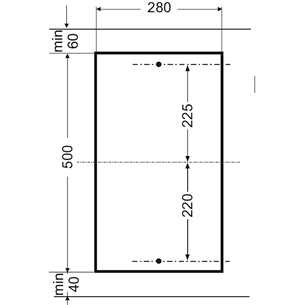 Hansa, width 29 cm, inox - Built-in Gas Hob