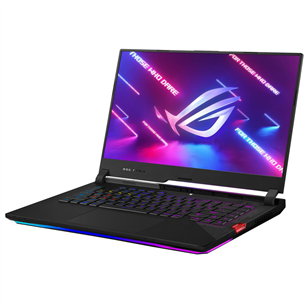 Asus ROG Strix SCAR 15, WQHD, 240 Гц, i9, 32 ГБ, 1 ТБ, RTX3080Ti, W11H, черный - Ноутбук