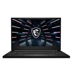 MSI Stealth GS66 12UGS, QHD, 240 Гц, i7, 32 ГБ, 1 ТБ, RTX3070 Ti Max-Q, W11P, черный - Ноутбук