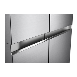 LG, NoFrost, 655 L, height 179 cm, silver - SBS Refrigerator