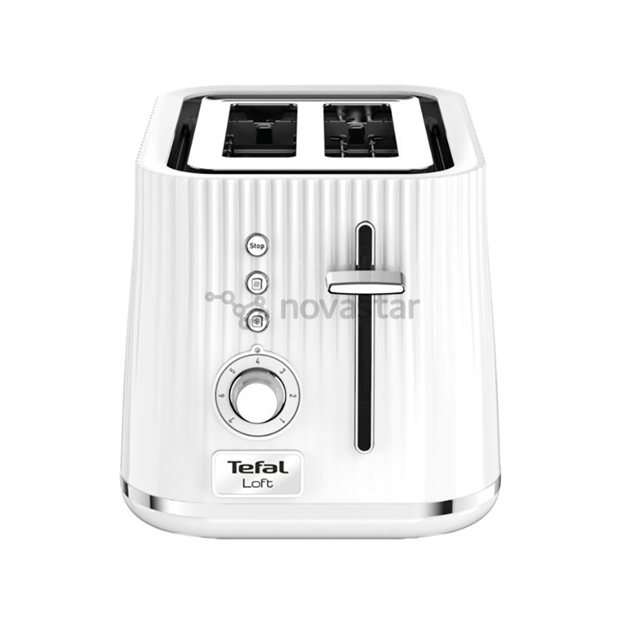 Toaster Tefal Loft, 850 W, white